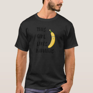 Exotic Healthy Fruits Bananas Ironic Quote T-Shirt