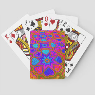 'Exotic Hearts' Playing Cards