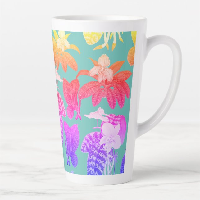 Exotic house plants hawaiian pattern   coffee mug (Right)