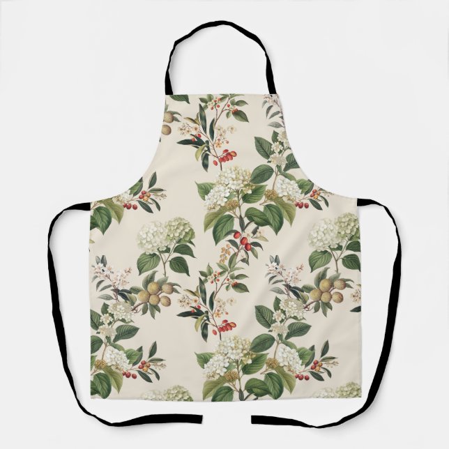 Exotic Hydrangea hortensia light Apron (Front)