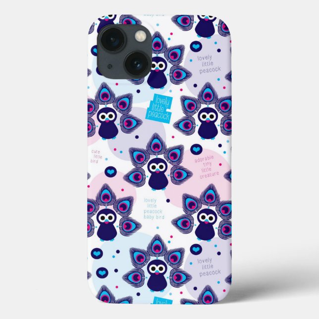 exotic india peacock pattern Case-Mate iPhone case (Back)