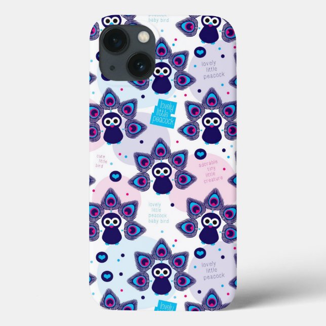 exotic india peacock pattern Case-Mate iPhone case (Back)