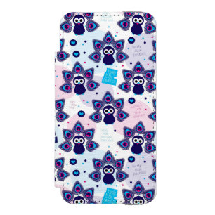 exotic india peacock pattern incipio watson™ iPhone 5 wallet case