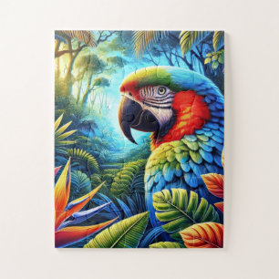 Exotic Jungle Adventure Jigsaw Puzzle