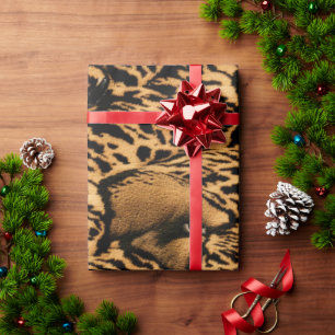 Exotic King Cheatah Wrapping Paper