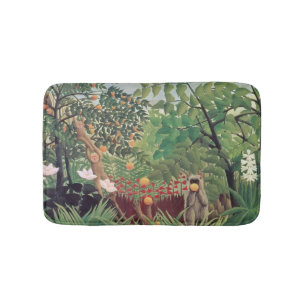 Exotic Landscape, 1910 Bath Mat