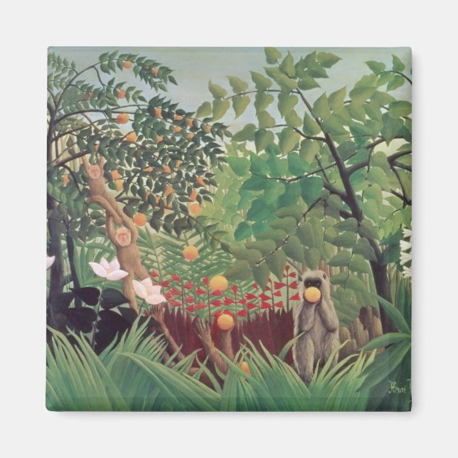 Exotic Landscape, 1910 Magnet (Front)