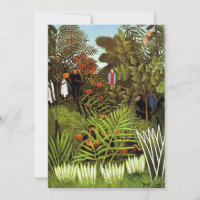 Exotic Landscape by Henri Rousseau