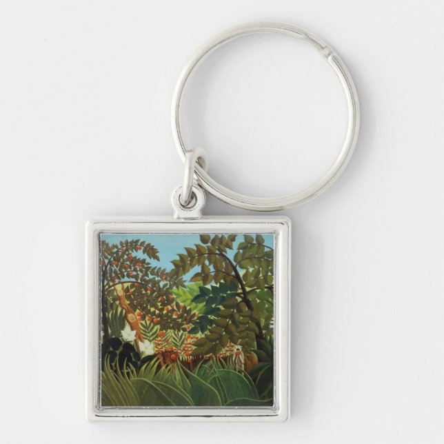 Exotic landscape key ring (Front)