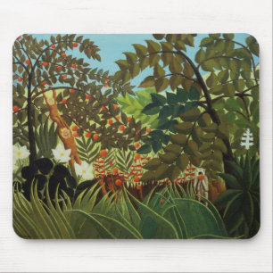 Exotic landscape mouse pad