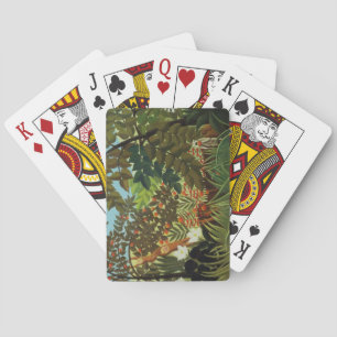 Exotic landscape playing cards