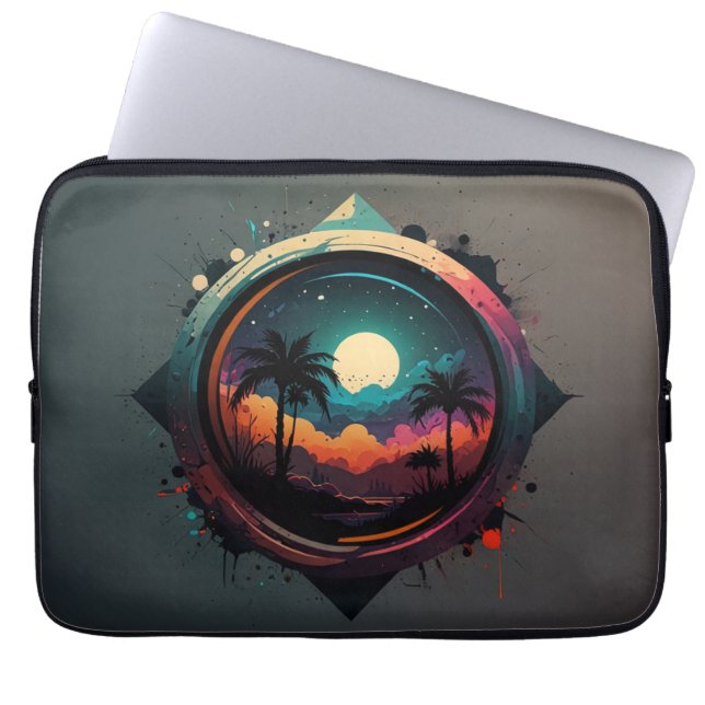 exotic lens laptop sleeve (Front)