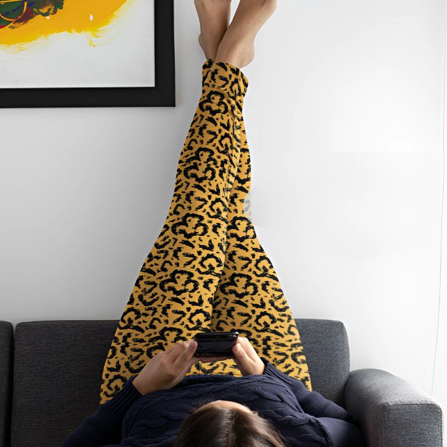 Exotic Leopard Safari Print Leggings (Creator Uploaded)