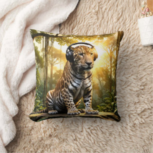 Exotic Love Liger -Throw Pillow