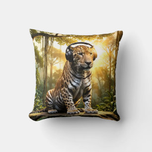 Exotic Love Liger -Throw Pillow