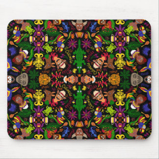 Exotic, magic and charming Colombia pattern design Mouse Pad