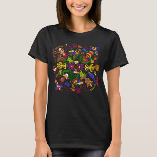 Exotic, magic and charming Colombia pattern design T-Shirt