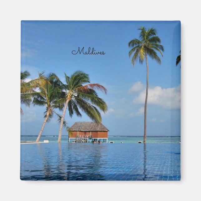 Exotic Maldives Magnet (Front)