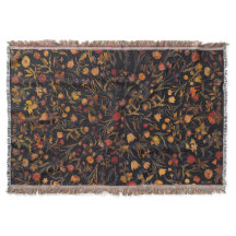 Exotic Midnight Floral Garden