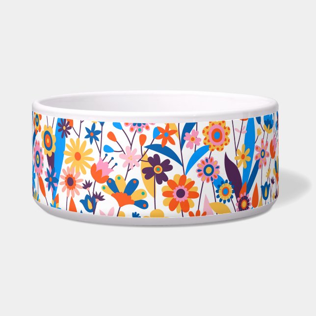 Exotic Multicolored Floral Background-32939 (Front)