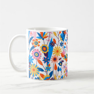 Exotic Multicolored Floral Background-32939 Coffee Mug