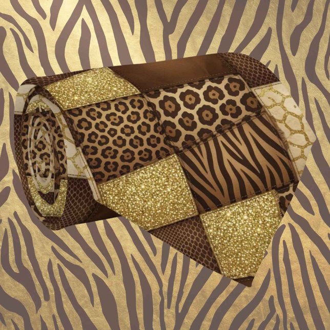 Exotic Neck Tie | Wild African Animal Pattern  (Creator Uploaded)