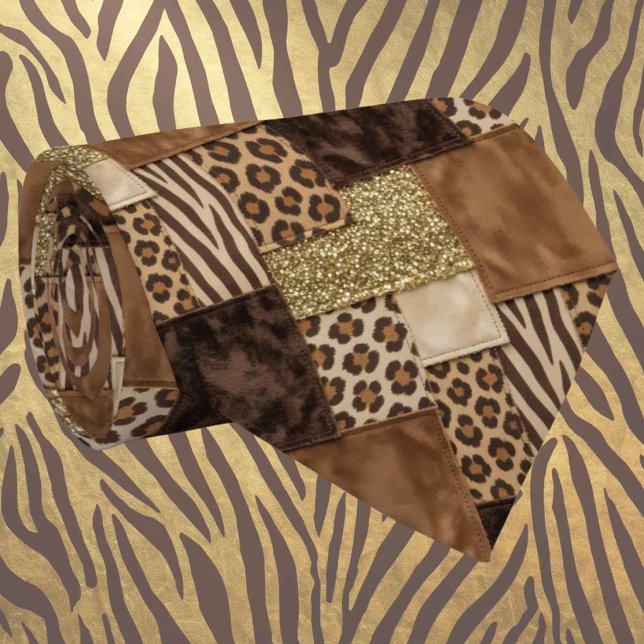 Exotic Neck Tie | Wild African Animal Pattern  (Creator Uploaded)