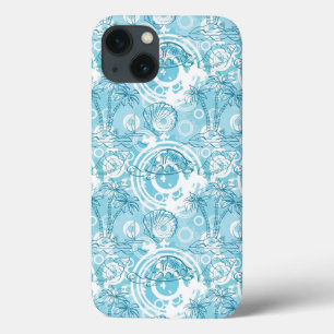 exotic ocean pattern iPhone 13 case