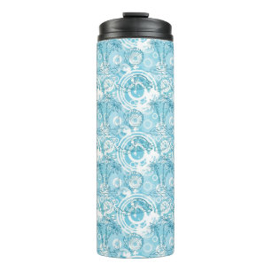 exotic ocean pattern thermal tumbler