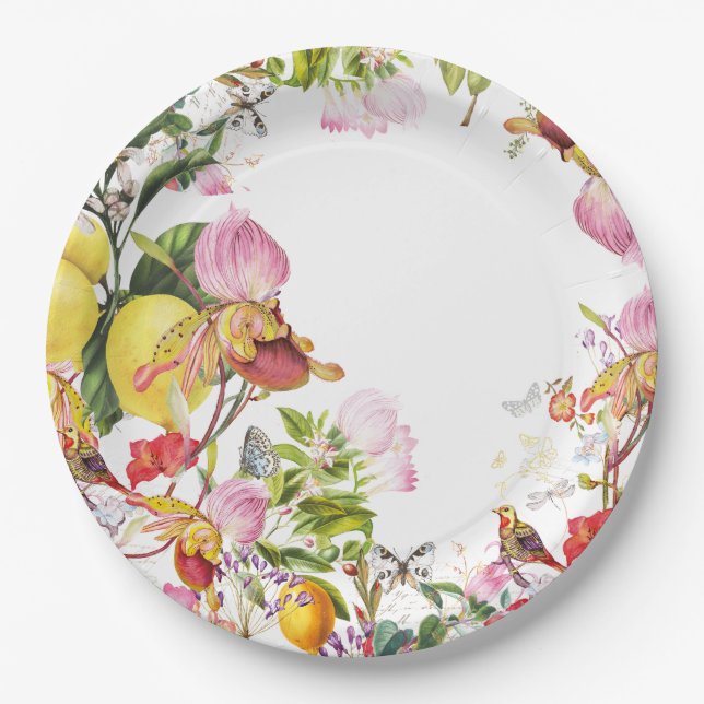 Exotic Paper Plate (Front)