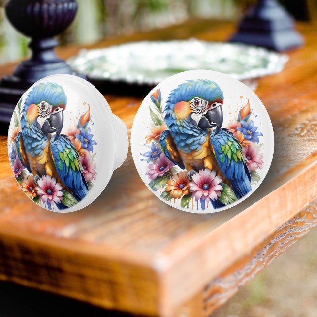 Exotic Parrot Ceramic Knob (Creator Uploaded)