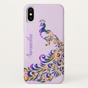 Exotic Peacock iPhone X Case