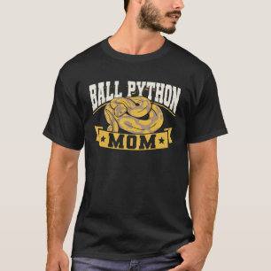 Exotic Pet Snake Reptile Ball Python Mum T-Shirt