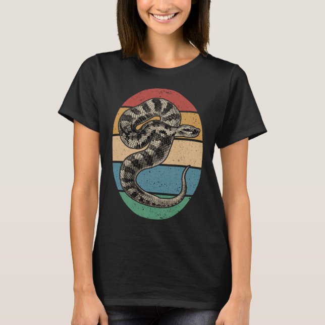 Exotic Pet Snake Reptile Ball Python Snake T-Shirt (Front)