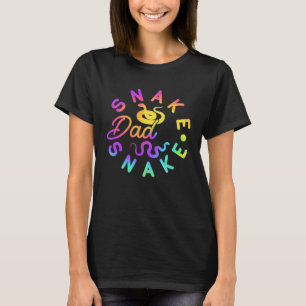 Exotic Pet Snake Reptile Snake Dad T-Shirt