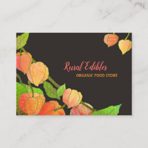 Exotic Physalis Professional Business Cards