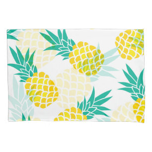 Exotic Pineapples: Yellow Delight. Pillowcase