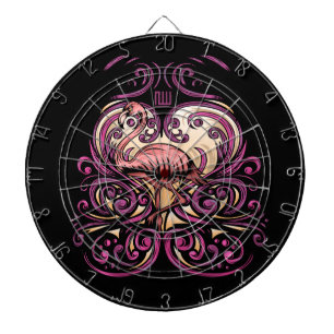 Exotic Pink  Dartboard