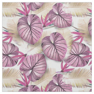 Exotic plants fabric