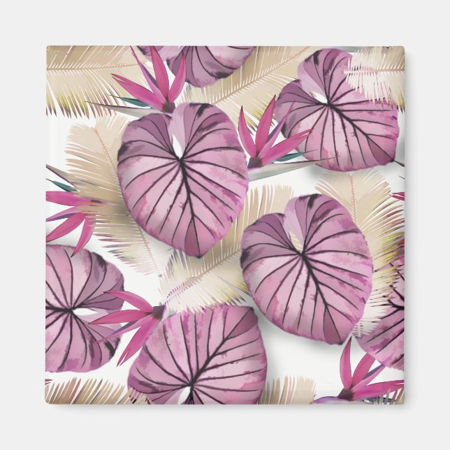 Exotic plants magnet (Front)