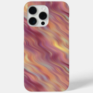 Exotic Plumeria Wavy Texture iPhone 15 Pro Max Case