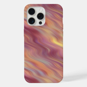 Exotic Plumeria Wavy Texture iPhone 15 Pro Max Case