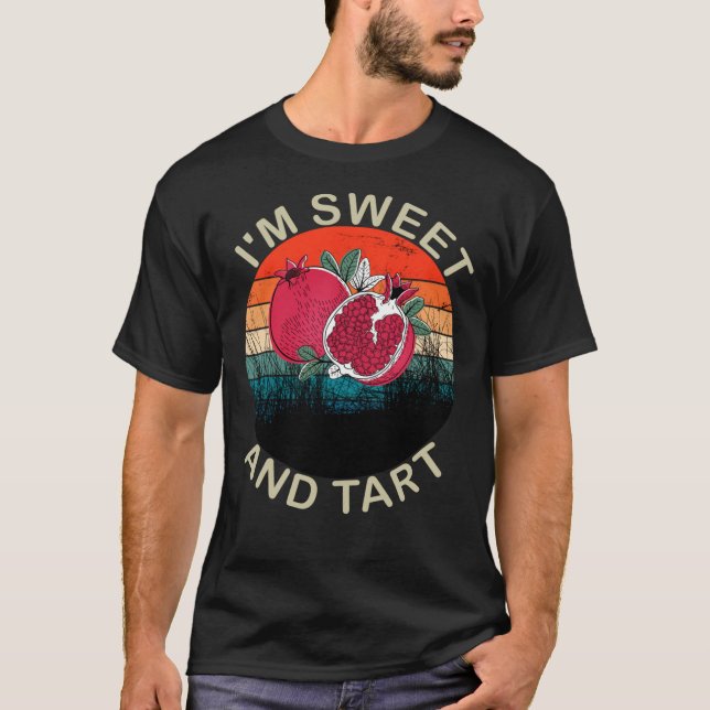 Exotic Pomegranate Botanical Fruit Lover Classic T T-Shirt (Front)