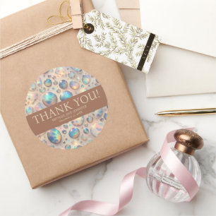 Exotic Posh Wedding Stickers