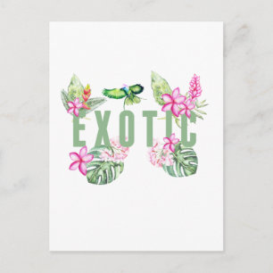 Exotic Postcard