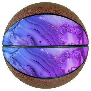Exotic Purple Marble  Basketball