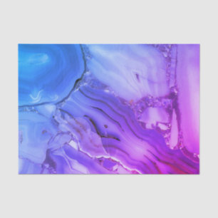 Exotic Purple Marble Tissue Paper