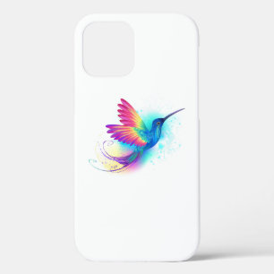 Exotic Rainbow Hummingbird iPhone 12 Case