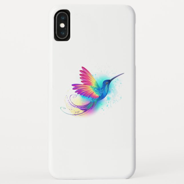 Exotic Rainbow Hummingbird Case-Mate iPhone Case (Back)