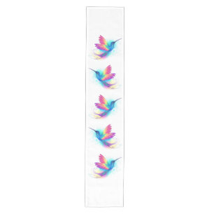 Exotic Rainbow Hummingbird Medium Table Runner